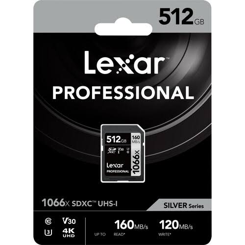512gb SDXC UHS-I Memory Card U534