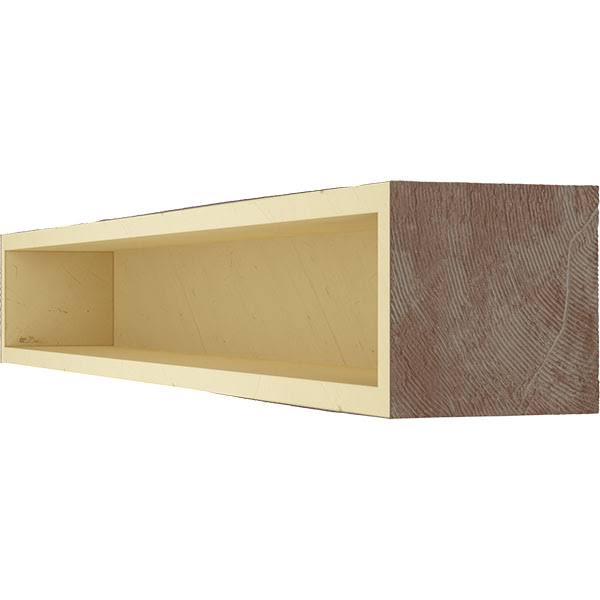 Sandblasted Faux Wood Fireplace Mantel X299