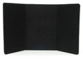 3-Panel Tabletop Display Presentation Board, 72 x 36, Black B7534
