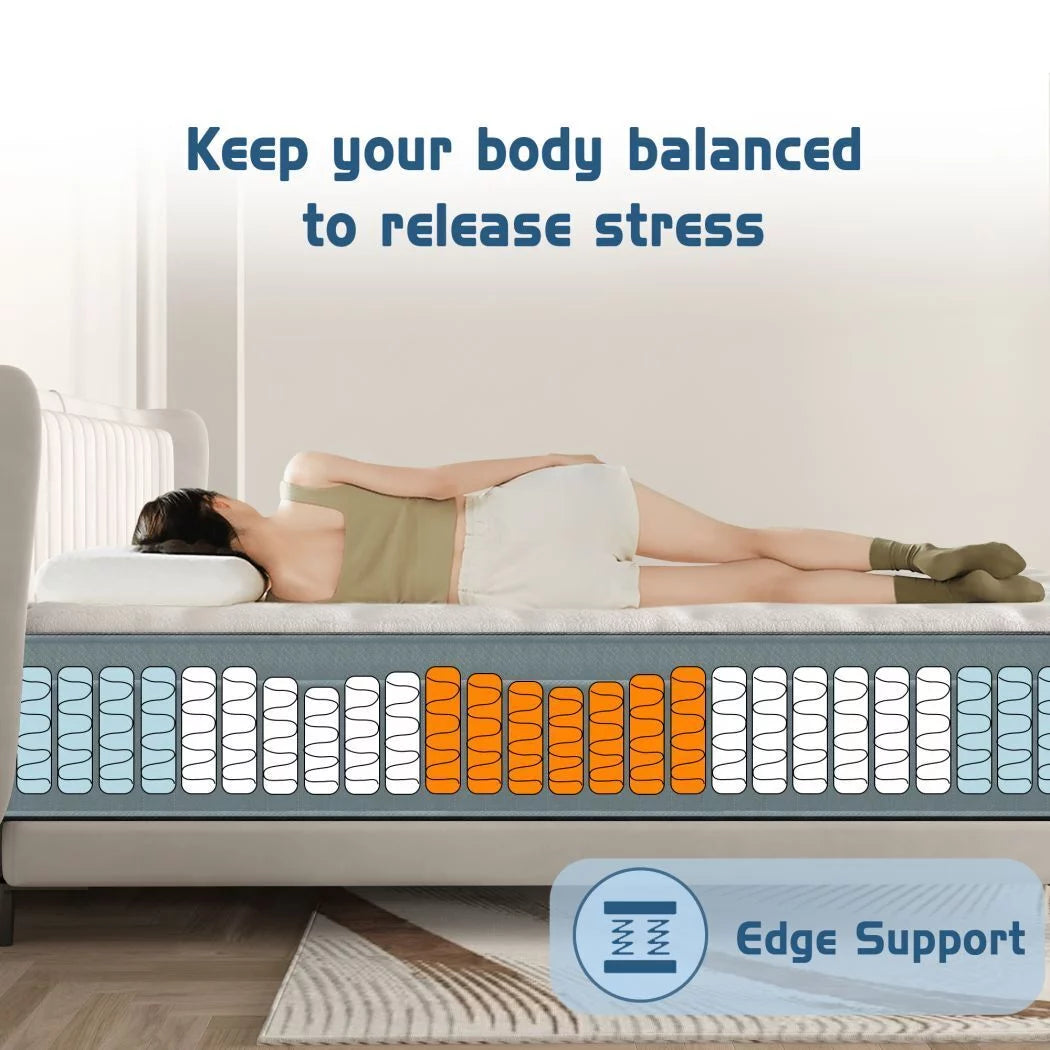 10 inch Hybrid Gel Memory Foam Mattress T144545