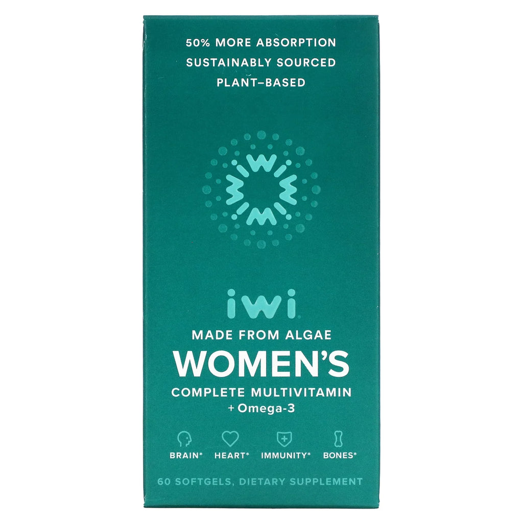 Women's Multivitamin + Vegan Algae Omega-3 30 Day Supply W834