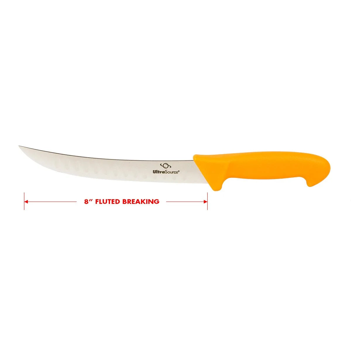 8" Fluted Blade Butcher Knife L353
