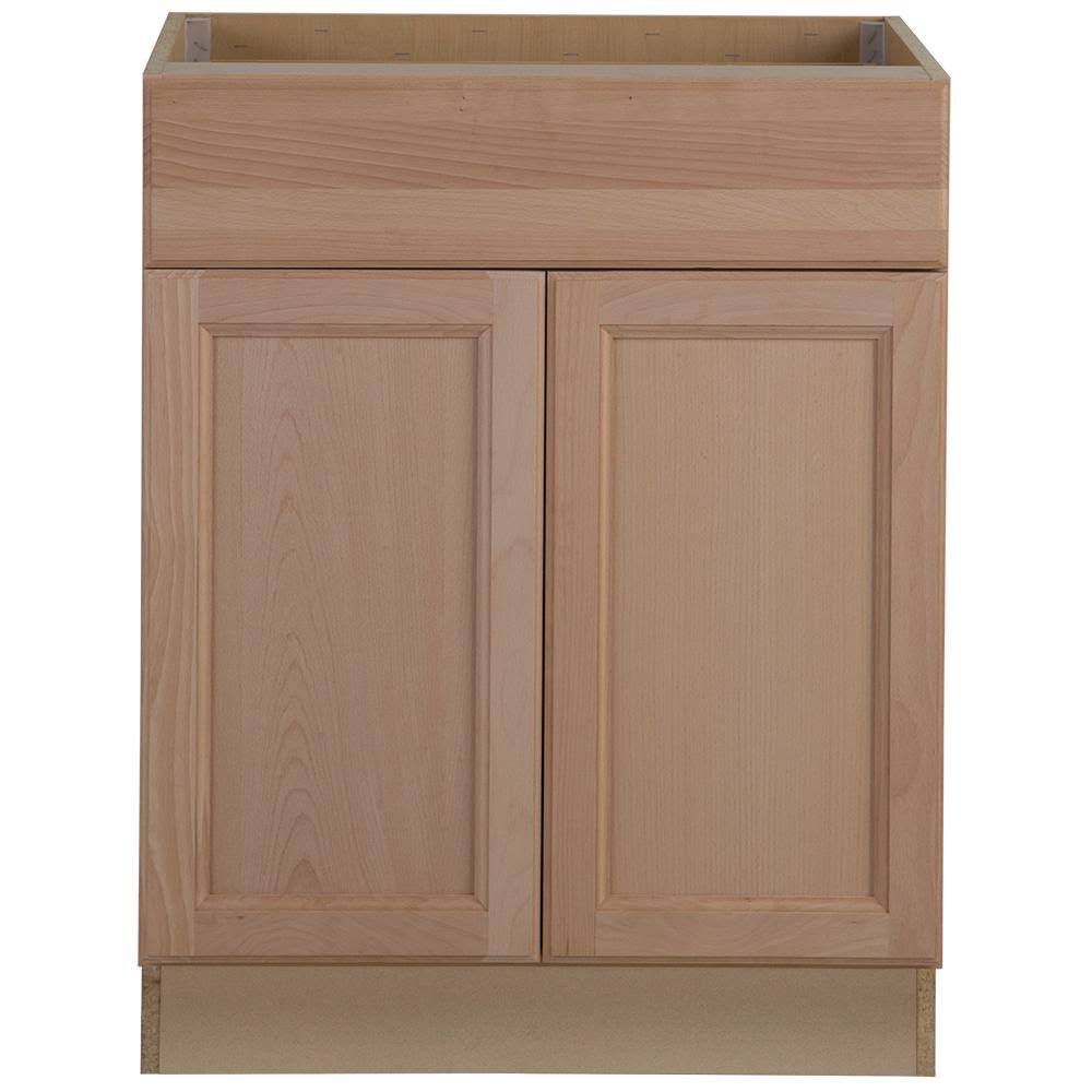 Unfinished Beech Base Cabinet with Drawer I570127