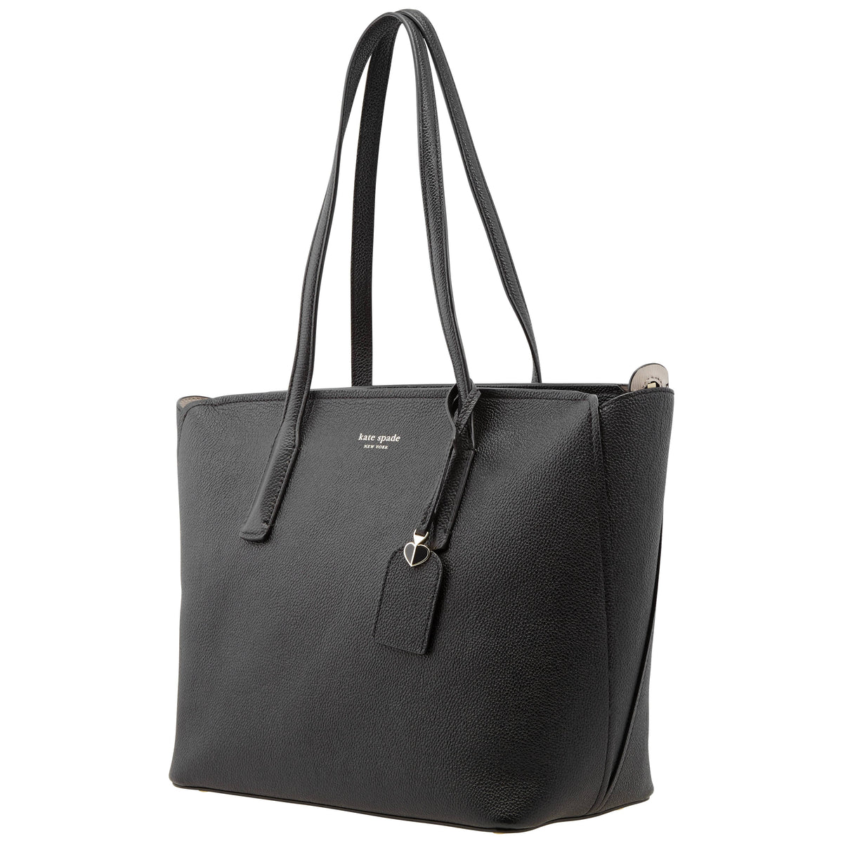 Black Large Tote Q854