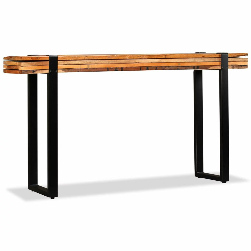 Solid Reclaimed Wood Console Table P5989