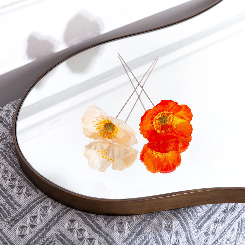 Cloud Shaped Asymmetrical Wall Mirror 22"x36" B2044