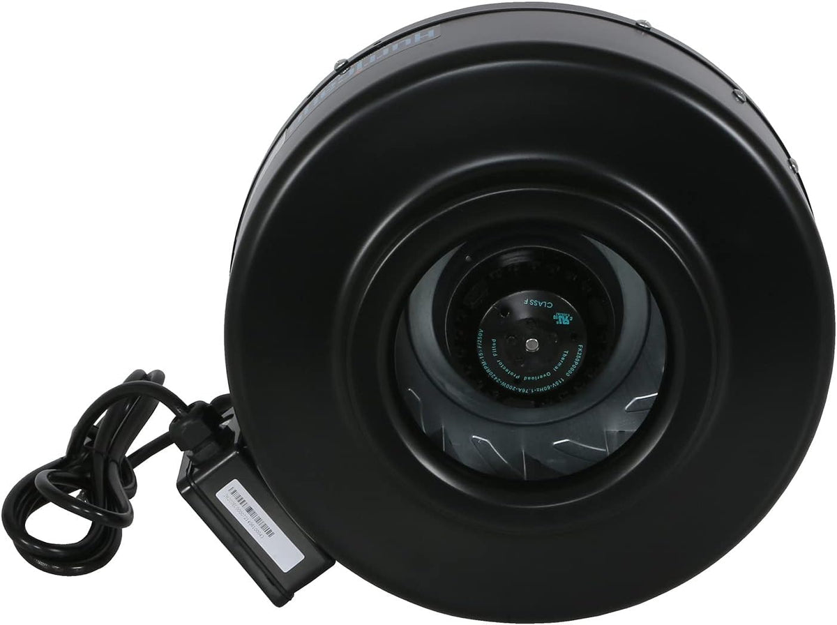 8 Inch Inline Fan 745 CFM Steel Housing Q589