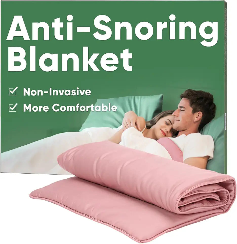 Pink Anti Snoring Blanket 47.24x15.35 Inch G123