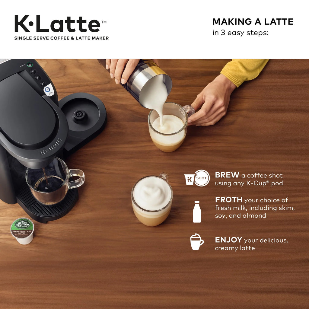 Single Serve K-Cup Coffee and Latte Maker T233