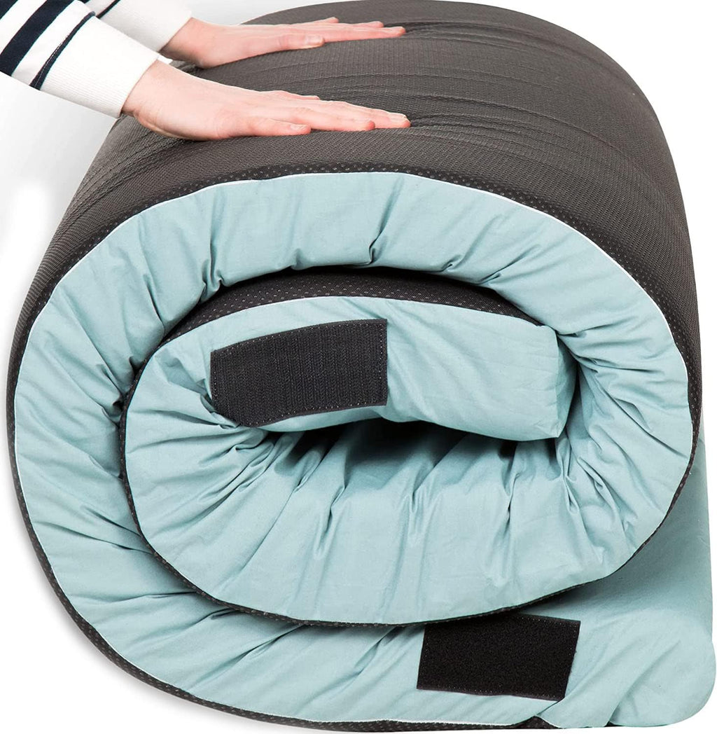 Memory Foam Camping Mattress Waterproof Foldable Portable Sleeping Pad 75x28x3 I879