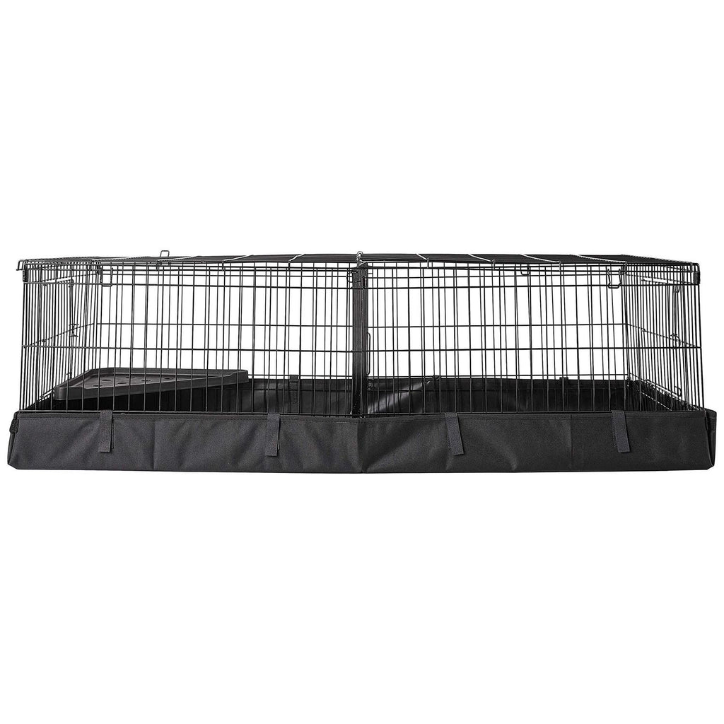 Canvas Bottom Pet Cage with Divider Set U334