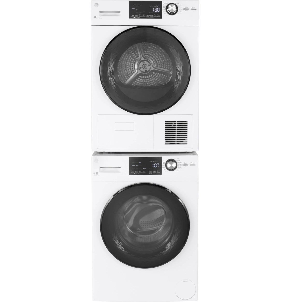 24 Frontload Washer with Steam 2.4 cu. ft. White Q127
