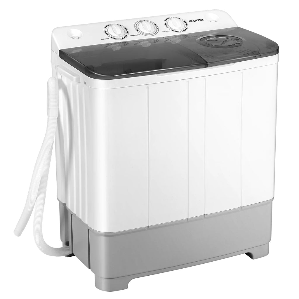 Portable Twin Tub Mini Washing Machine 13.2lb Blue O149