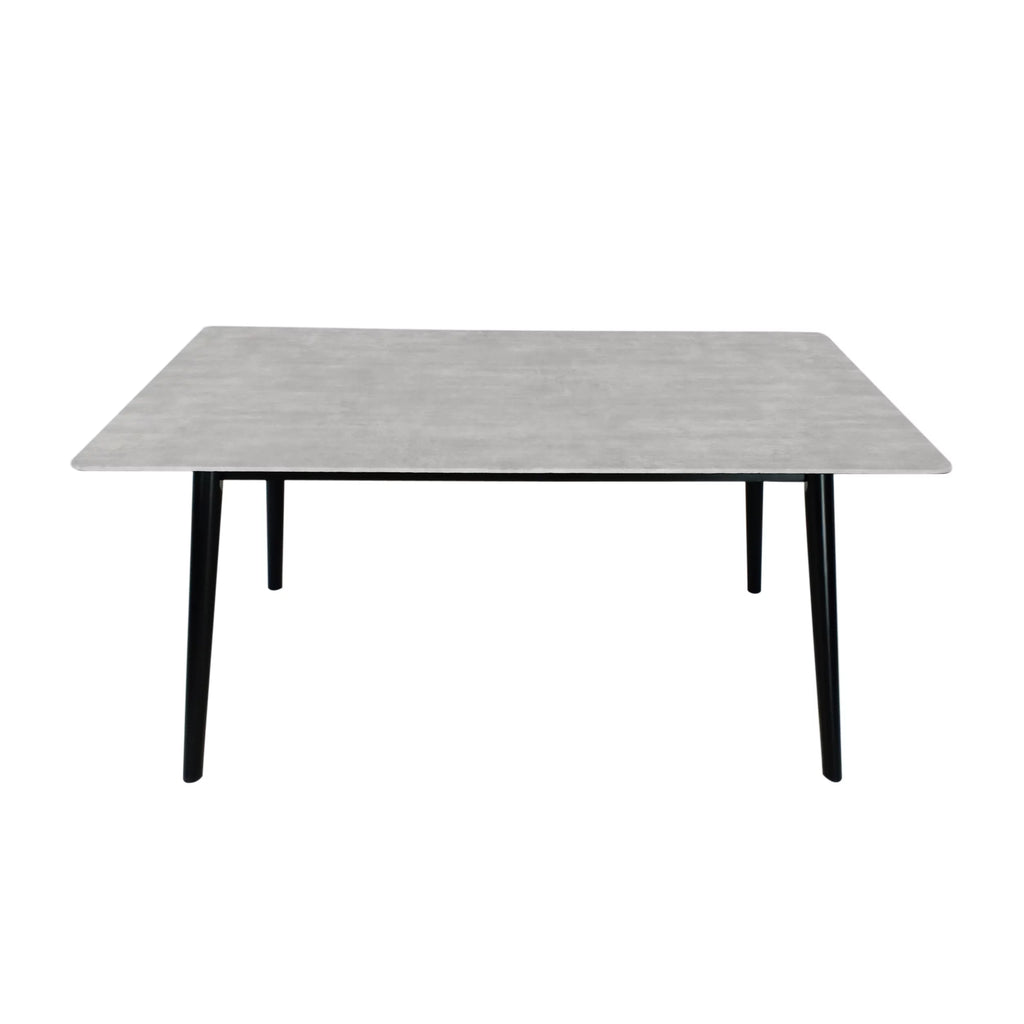 Gray Resin Rectangular Dining Table S55167