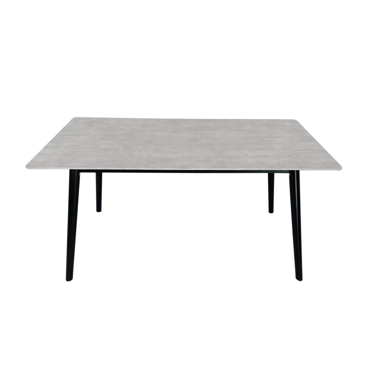 Gray Resin Rectangular Dining Table S55167