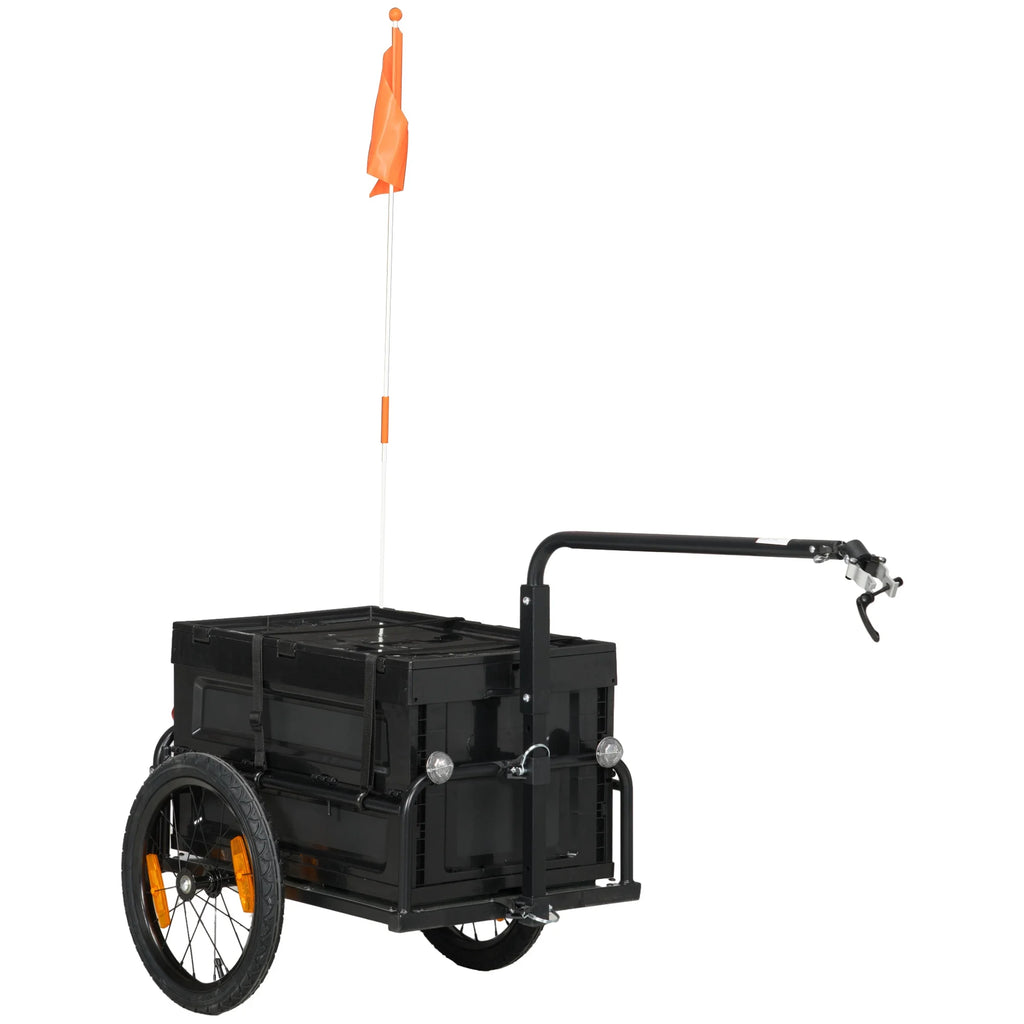 Bike Trailer Wagon with Storage Box E4547