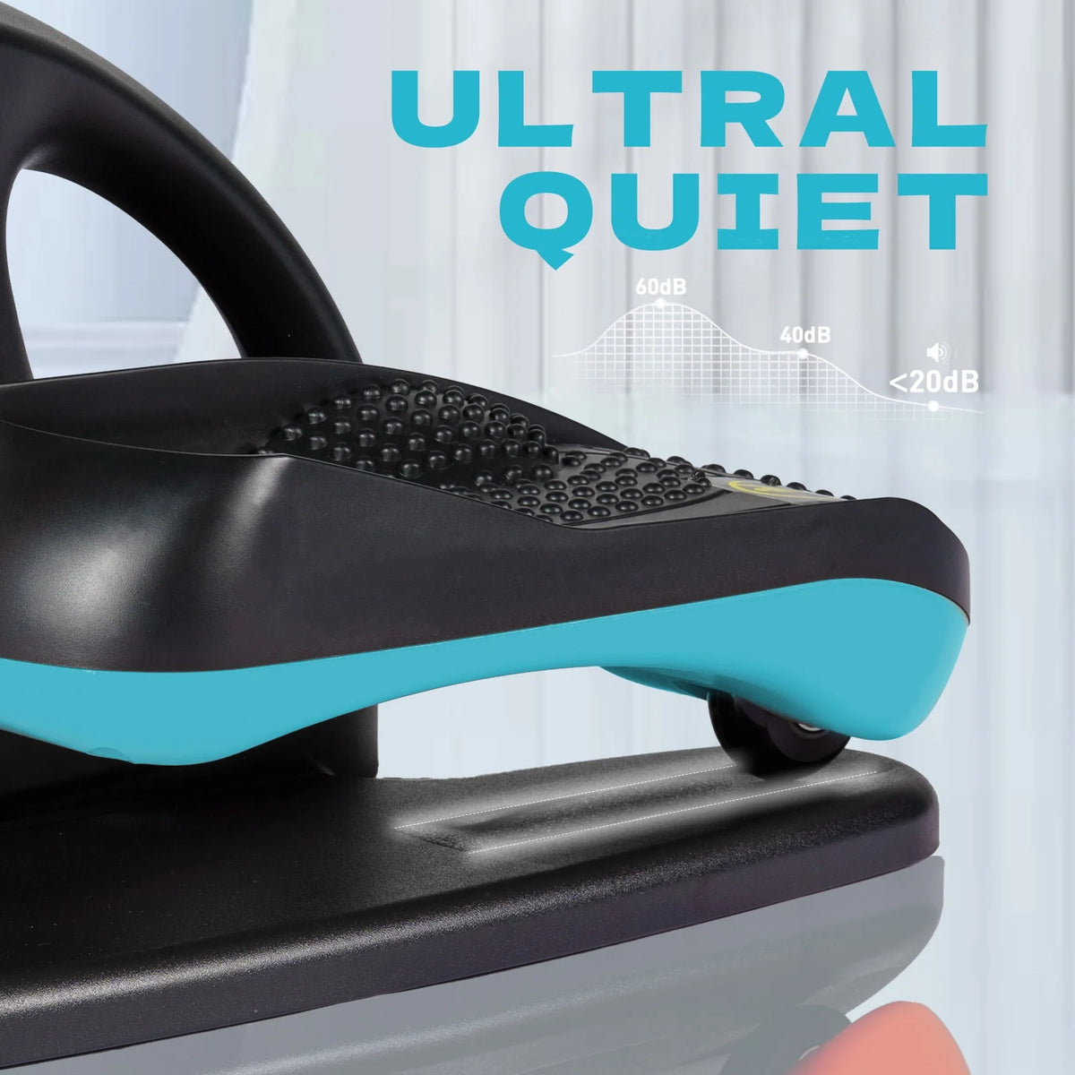 Under Desk Elliptical Machine Blue P2412