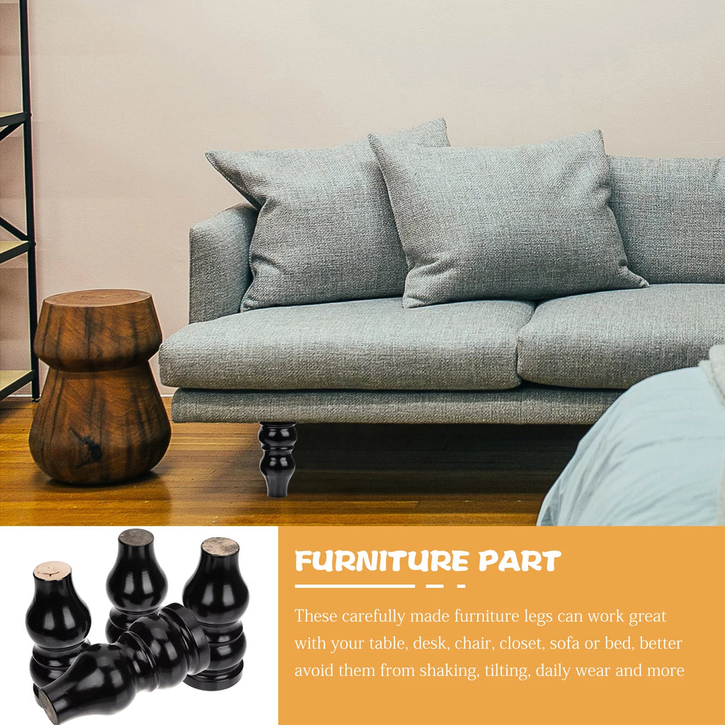 4pcs Wooden Furniture Legs I6291