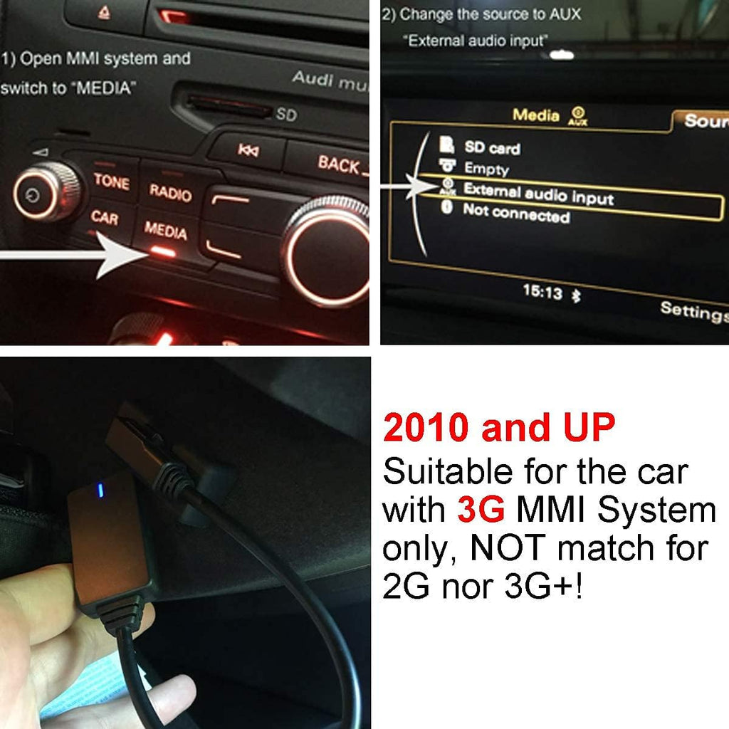 Bluetooth Adapter for Audi MMI 3G System Pack of 2 P295074