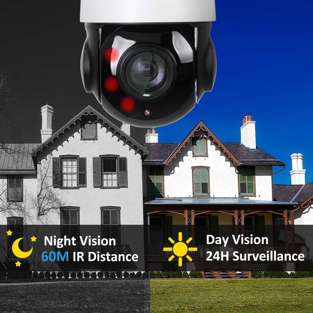 2MP Outdoor PTZ Security Camera 20X Optical Zoom T4319
