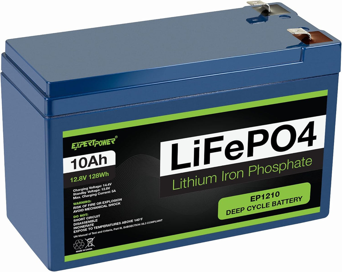 12V 20Ah Lithium LiFePO4 Deep Cycle Rechargeable Battery H73895