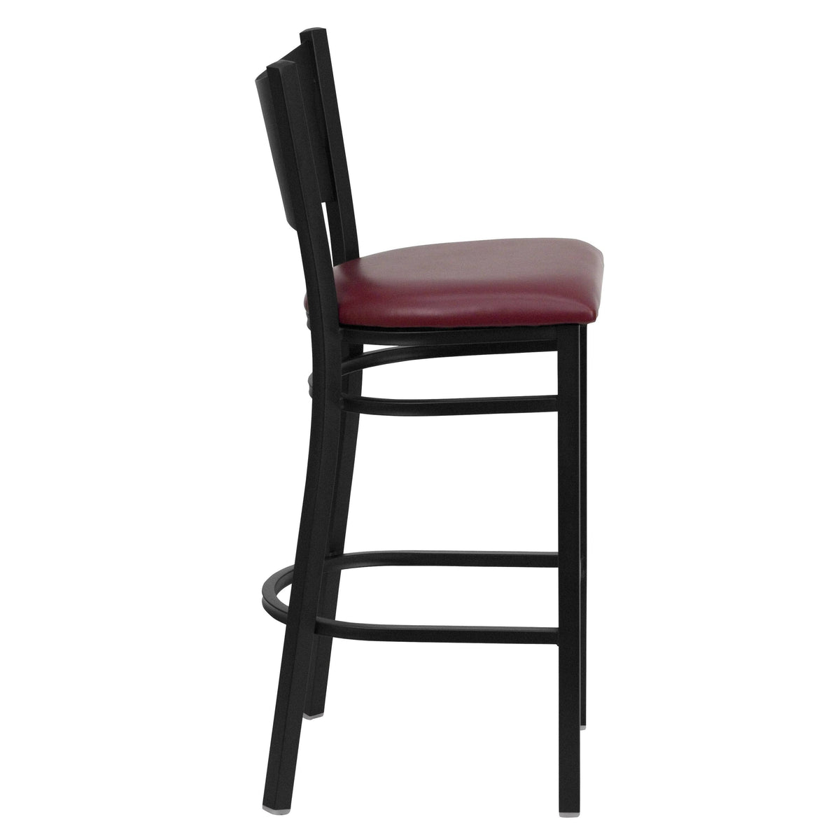 Black Metal Restaurant Barstool J732