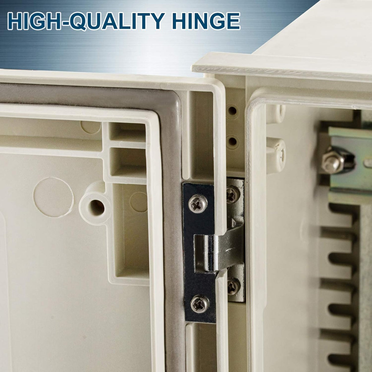 16 x 12 x 8'' NEMA 4X Fiberglass Electrical Enclosure Q500583