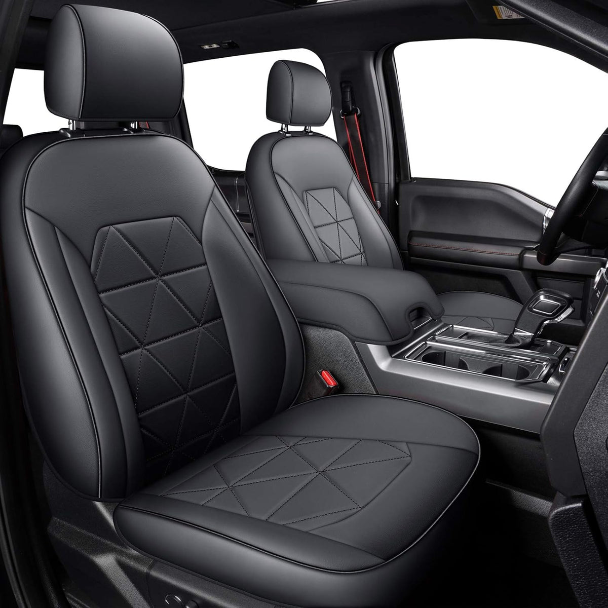 Custom Seat Covers with Faux Leather U86404