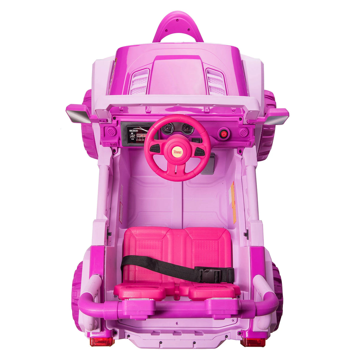 12V Remote Control Electric Ride on Truck Car Pink E2865