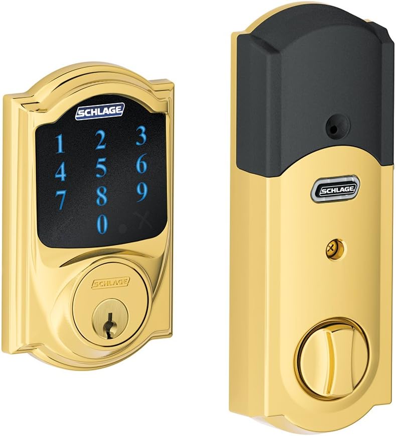 Touchscreen Deadbolt Smart Lock with Alarm G7316
