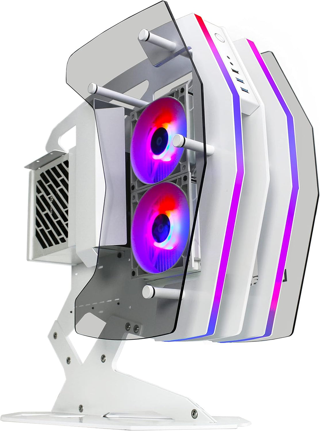ATX Mid Tower Gaming Case with Tempered Glass T942