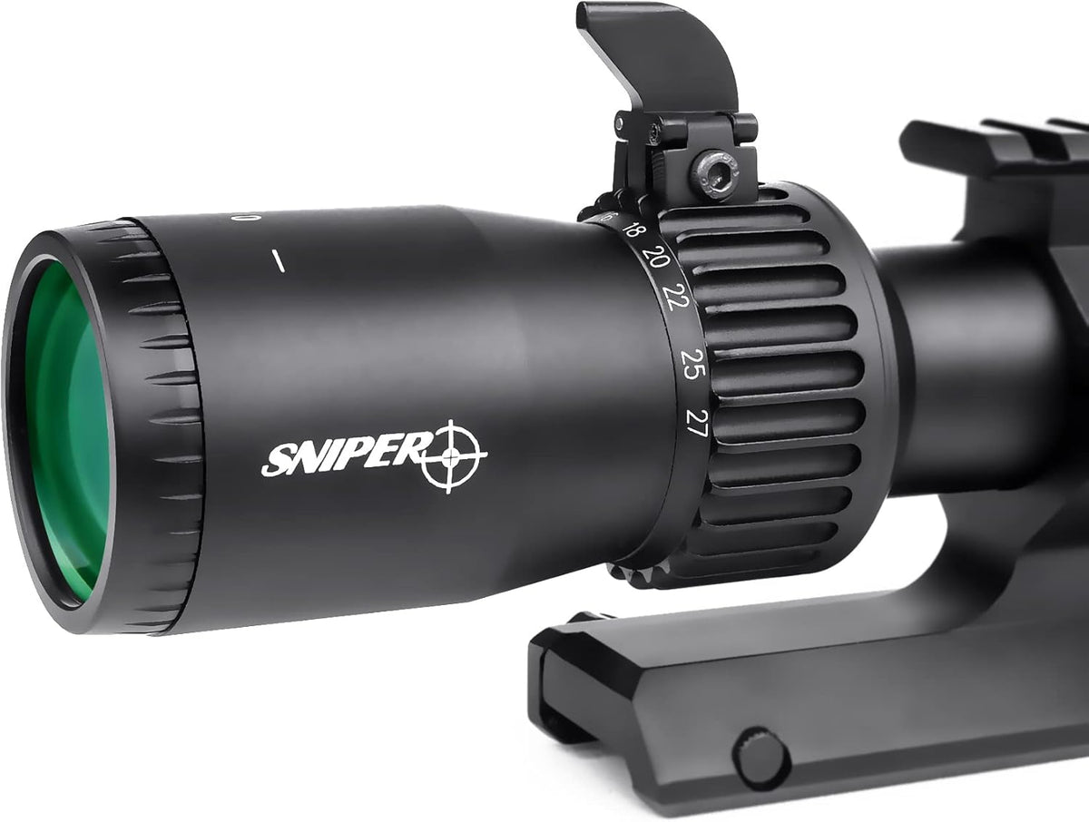 4.5-18X44 FFP 30mm First Focal Plane Riflescope with Red/Green Illuminated Reticle S9352