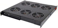 6 Cooling Fans for 19'' Server Cabinet/Rack with Thermostat Gauge B52693