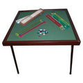 Folding Card Game Table with Green Felt Top T96669