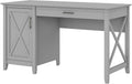 54W Computer Desk with Keyboard Tray and Storage K531236
