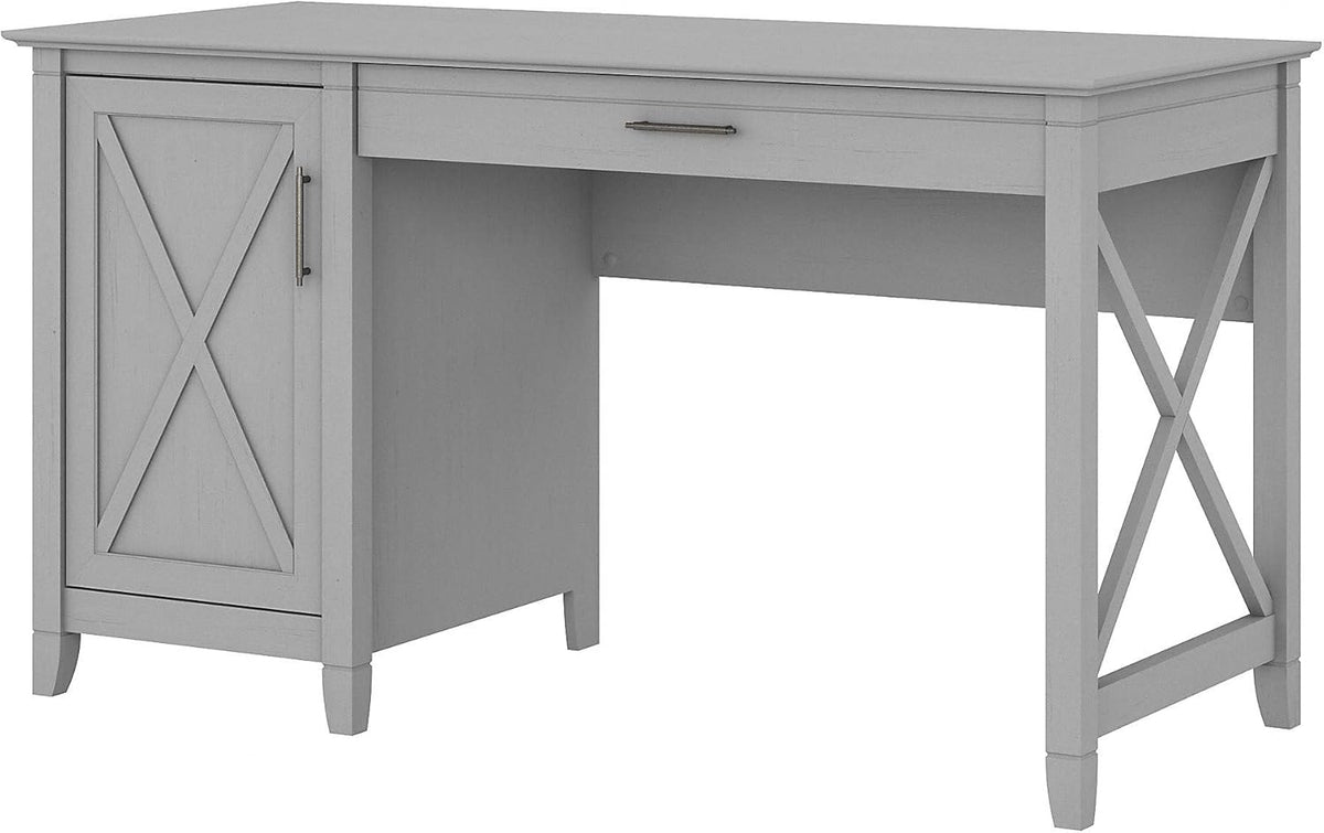 54W Computer Desk with Keyboard Tray and Storage K531236