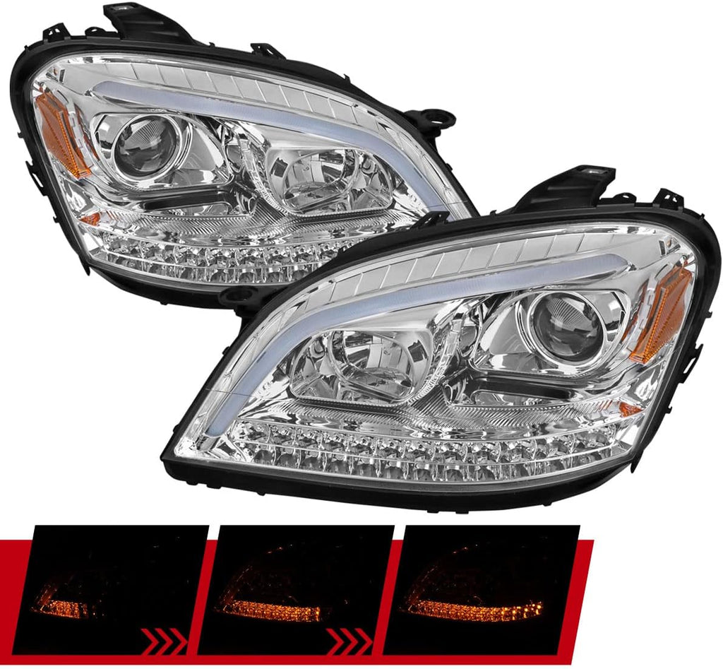 LED Sequential Projector Headlights Turn Signal G385