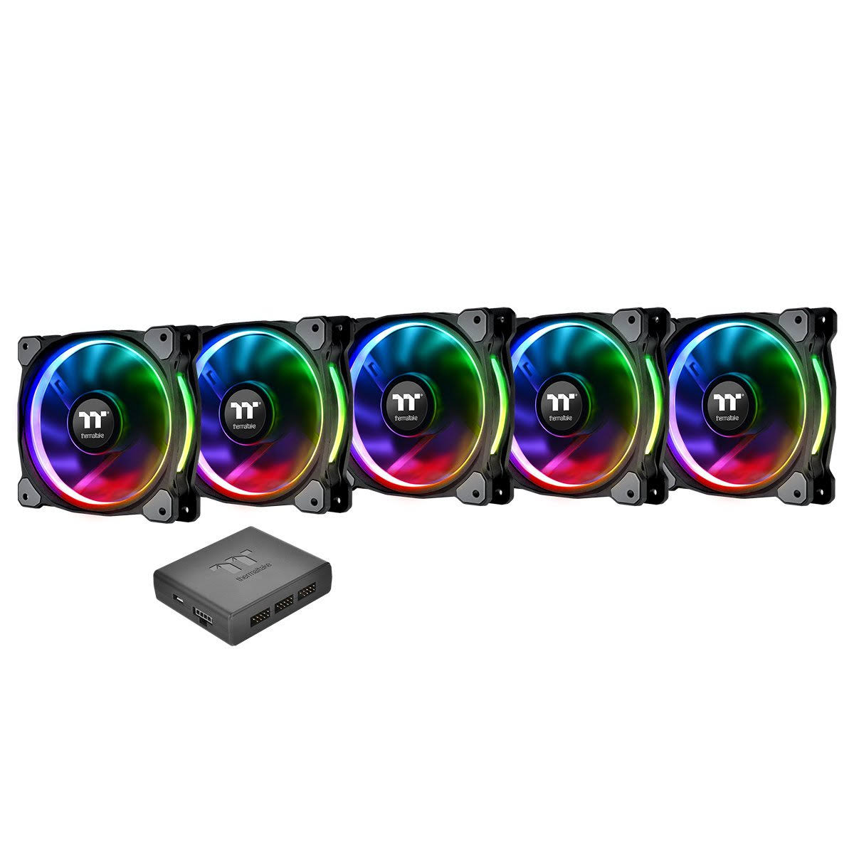 14 LED RGB Radiator Fan Pack of 5 P65947