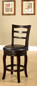 Espresso Swivel Bar Stool U293