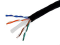 CAT 6 UTP 1000 ft Black Bulk Cable M856713