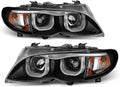 Black Projector Headlights Assembly W181