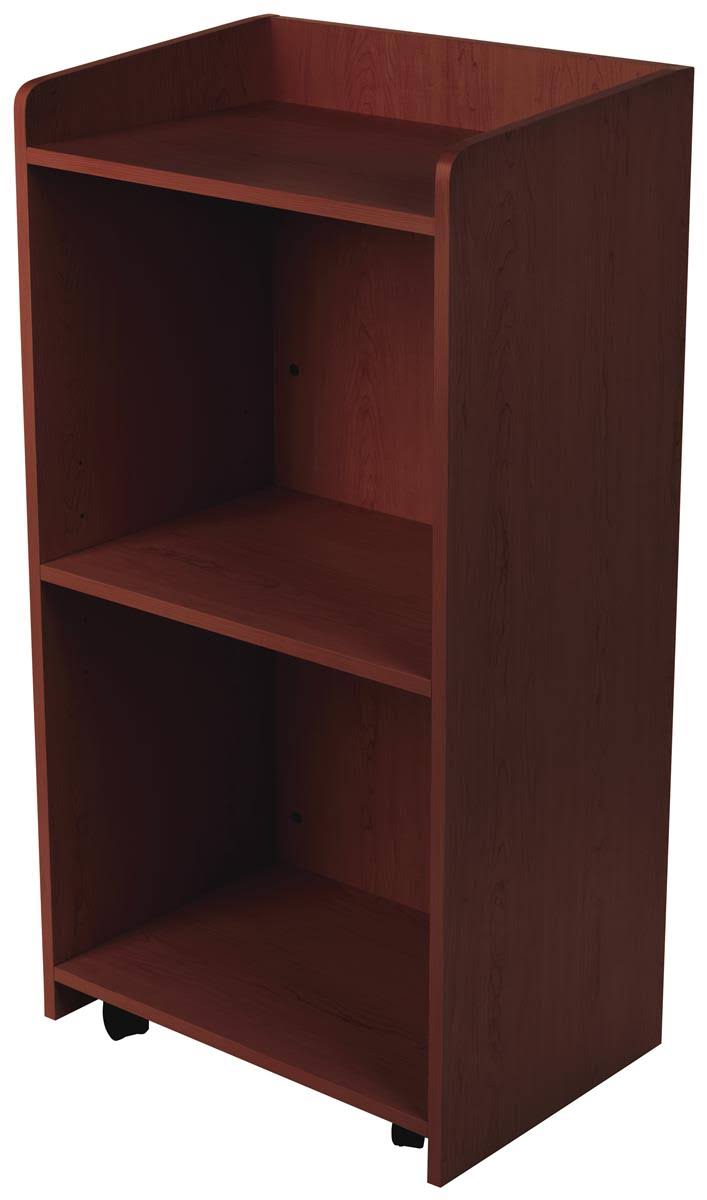 Hostess Counter with 4 Hidden Casters & Adjustable Shelf P640743