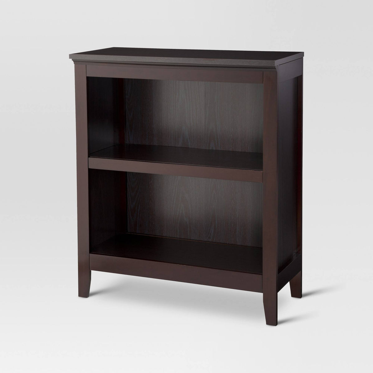 Espresso 2 Shelf Bookcase E83379