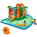 Inflatable Bounce House Kids Water Park Splash Play Center A345574