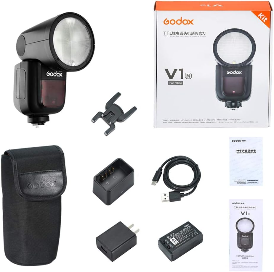 Camera Flash Speedlite with Wireless Flash Trigger X56958