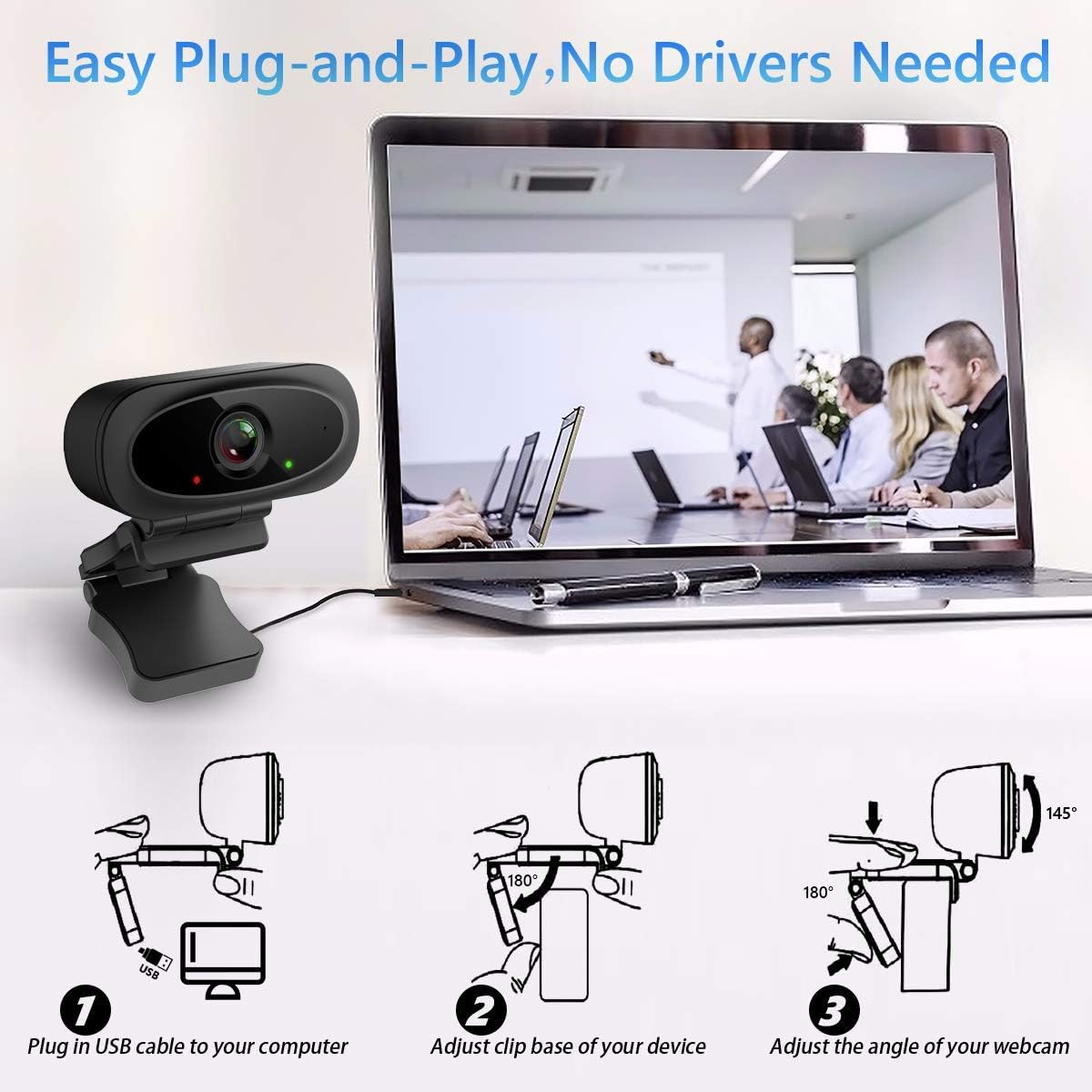 Full HD 1080p Webcam with Microphones Z99103