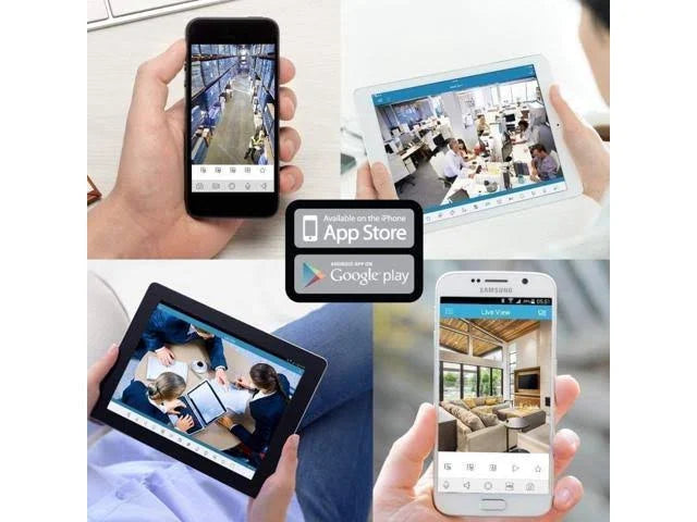 4 Channel DVR Security Camera System Recorder Q248