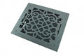 Cast 10 x 12 Duct Floor Heat Register Louver Vent E990166