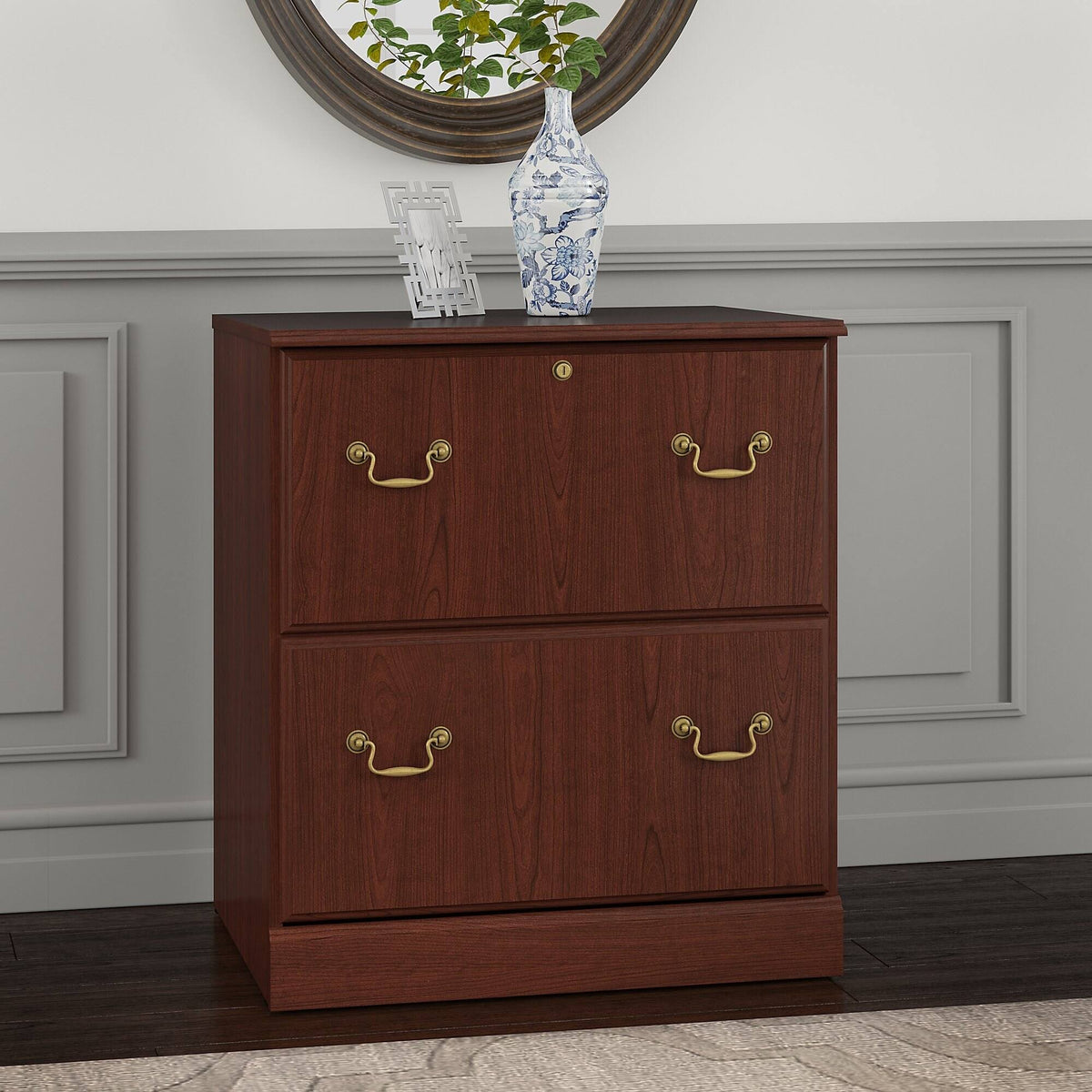 2 Drawer Lateral File Cabinet T334