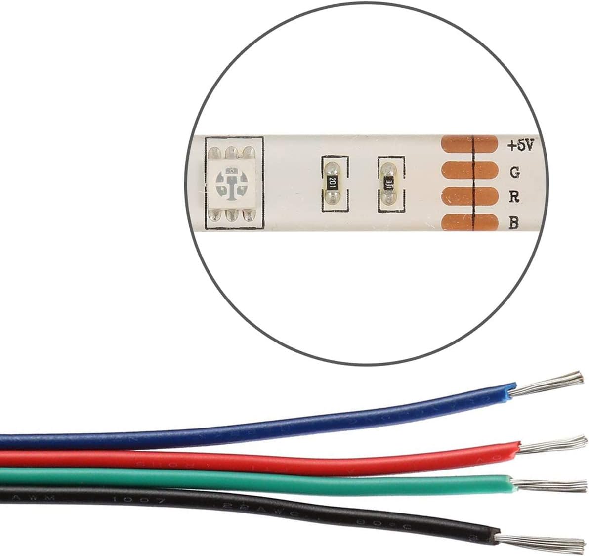 22 Gauge 4 Conductor Parallel Electric Cable Cord I607354